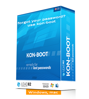can't login? forgot your Windows or Mac password? use kon-boot remedy for forgotten passwords (windows and mac)